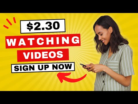 Get Paid $2.30 for Every Video You Watch  | Make Money Online Watching Videos 2024