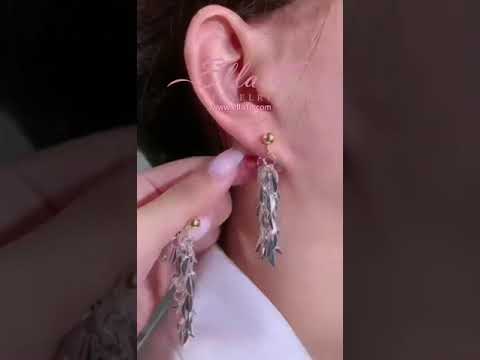 Beautiful Stunning😍 Elegant Earrings  ❤ | Share and like them |#shortsvideo