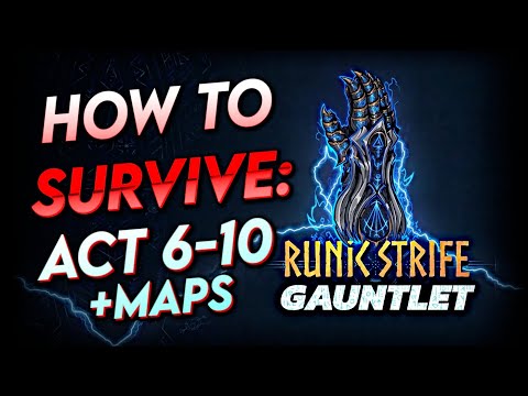 The MOST BRUTAL GAUNTLET YET! Surviving the Campaign: Part 3 | Path of Exile 3.25