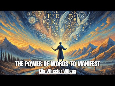 The Mind Is The Garden, Words Are The Seeds - THE POWER OF WORDS TO MANIFEST - Ella Wheeler Wilcox