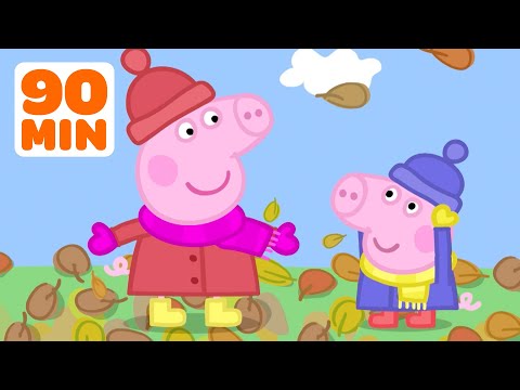 90 Minutes of Fall Fun & Games w/ Peppa Pig + Family! 🍁 | Nick Jr.