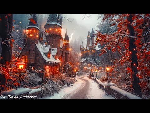 Woodland Christmas Magic: Celtic Music for a Peaceful Holiday - Winter Village, Falling Snow