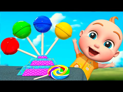 Lollipop Finger Family Song | Baby Finger Where Are You? | PulkaCoco‬ Nursery Rhymes & Kids Songs