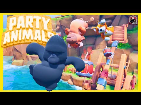 CHAOS Has Never Been so CUTE!! | Party Animals | First Party 2024 | Misfits