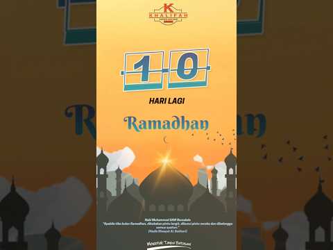 KCSB | RAMADHAN 10 HARI LAGI #shortsvideo #ramadhan #islamic #fastingmonth #countdown #ramadan