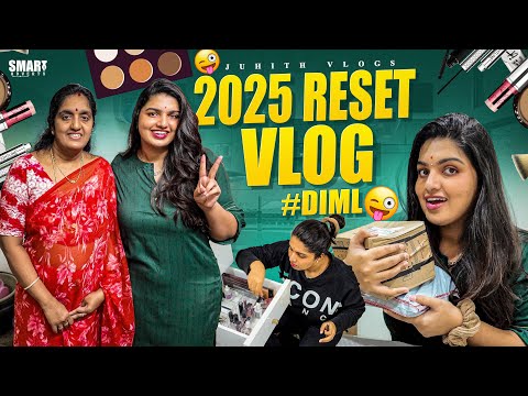 నా 2025 Reset Day in my Life Vlog😍|My 2024 Vision Board recap with Success & Failures|Juhith Vlogs||