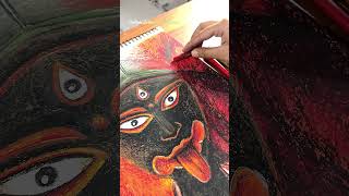 Maa Kali Drawing #art #maakalidrawing #youtubeshorts