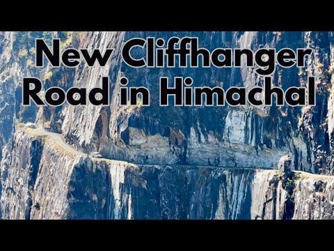 New Cliffhanger Road in Himachal Pradesh | Rampur Bushahr to Kashapat Valley | The Young Monk |