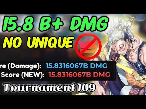 [NO UNIQUE] 15.8 B+ DMG STRATEGY TOURNAMENT 109 in Anime Adventures