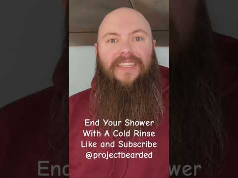 End Your Shower With A Cold Rinse #bearding #beard #beards #beardstyle #menshealth #beardcare #hair