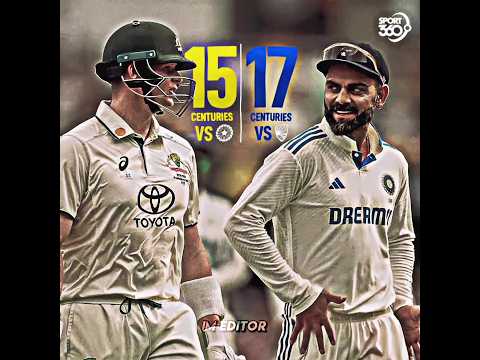 The Beast vs Beast Virat Kohli  & Steve Smith Cricket Status Video Century🗿#shrots#cricket#indvsaus