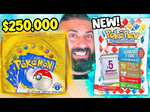 Revealing PokéRev Diamond Packs! ($250,000 Box Inside)