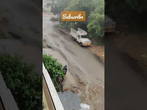 Rain in Hyderabad #shorts #ytshorts #rain #baarish #trending #viral #youtubeshorts #coolweather