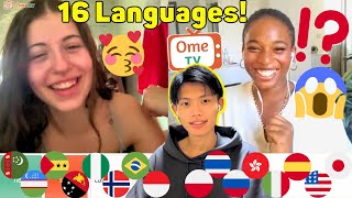 Speaking to People WORLDWIDE in Their Own Languages! - OmeTV