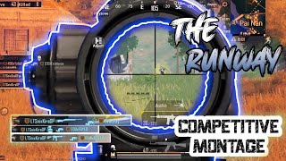 PUBGM COMPETITIVE MONTAGE#4 - THE RUNWAY | PMCO GRINDING | KiraOP