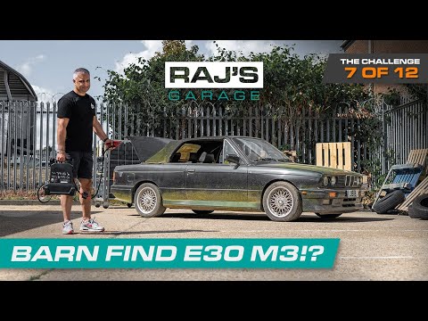 Worst Barn Find BMW E30 M3 Convertible ever!? - 7 of 12 Cars | Raj's Garage