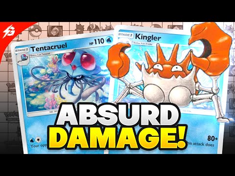 This KINGLER DECK IS ACTUALLY CRACKED??! (TRY THIS) Pokemon TCG Pocket