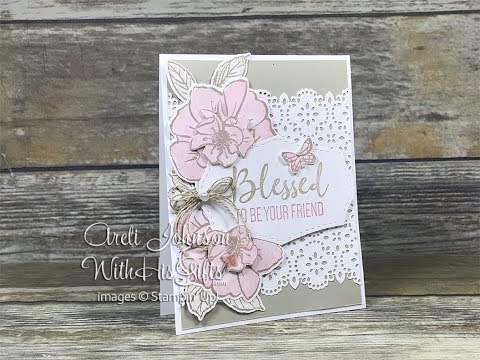 Craft With Me: To A Wild Rose Tutorial