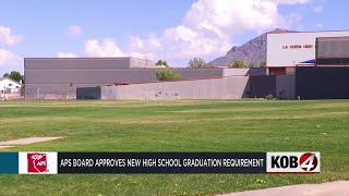 APS board approves new high school graduation requirement