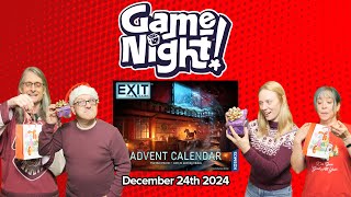 GameNight! 24 Days of Christmas Day 24 - Exit: The Game Advent Calendar The Silent Storm