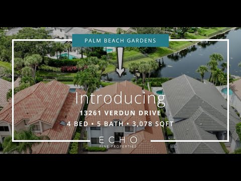 Luxurious Home for Sale in the Country Club Community of Frenchman's Creek in Palm Beach Gardens!