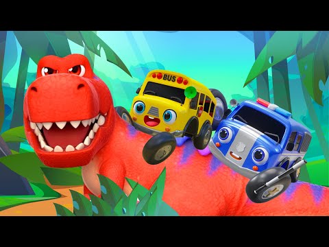 🔴LIVE STREAM | Dino Finger Family, ABC Song and More! |🎬 Baby Car Songs | Nursery Rhymes & Kids Song