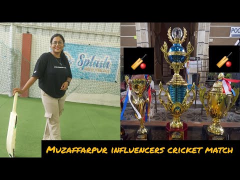 Muzaffarpur influencers cricket match #cricket #Muzaffarpur #influencers #vlogs