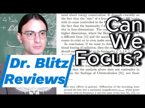 Dr. Blitz's Peer Review #11 - Can We Focus?