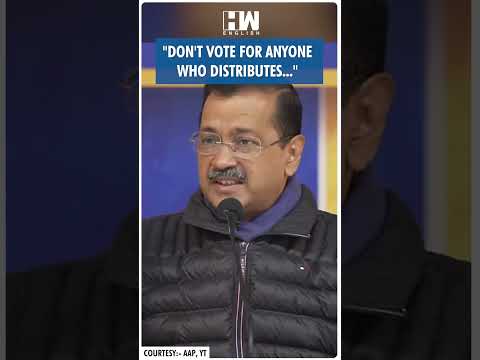 #Shorts | "Don't vote for..." | AAP BJP | Arvind Kejriwal | PM Modi | Delhi Assembly Elections 2025