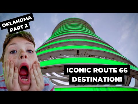 ICONIC ROUTE 66 DESTINATION | SMALLEST NATIONAL PARK | Pops 66 Soda | Oklahoma Road Trip | Part 2