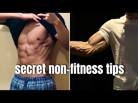 non fitness tips that will give you an aesthetic body