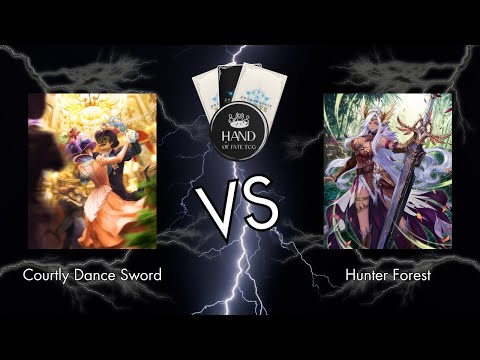 Courtly Dance Sword vs. Hunter Forest - Shadowverse Evolve feature match -