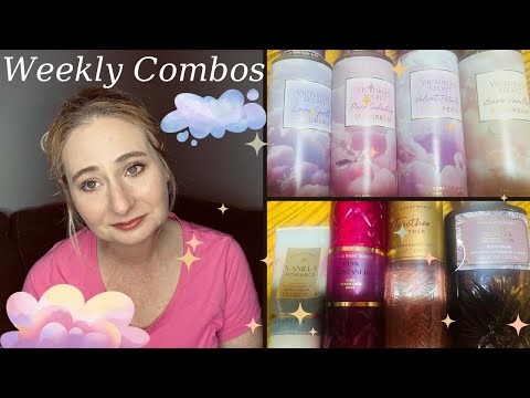 WEEKLY BODY CARE COMBOS | BATH & BODY WORKS + VICTORIA SECRET’S DAYDREAM COLLECTION ☁️ 💜