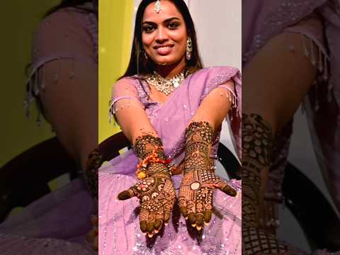 Mehendi Hai Rachne Wali! ✨ Dulhan Ki Mehendi Ritual ❤️ #shorts  #trending