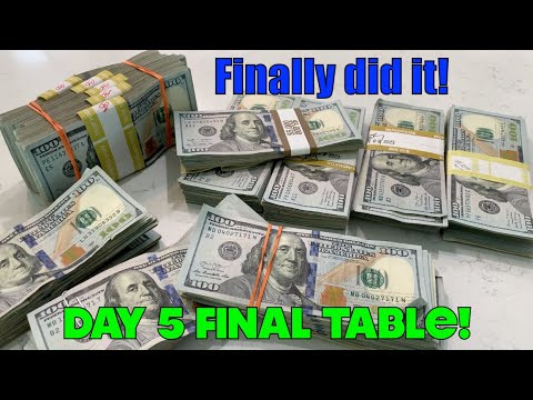 I Make Day 5 & Television Final Table Of Main Event!!! BIGGEST PAYOUT! Poker Vlog Ep 258