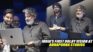 SS Rajamouli & Nagarjuna Launched Unveils India's First Dolby Vision at Annapurna Studios