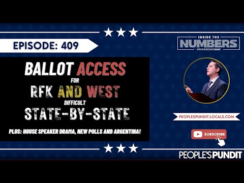 Ballot Access Tough for RFK and West, House Speaker Drama | ITN Episode 409