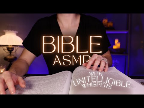 Bible ASMR ✨ Whispering + Semi-Unintelligible Whispers ✨ Reading Jude