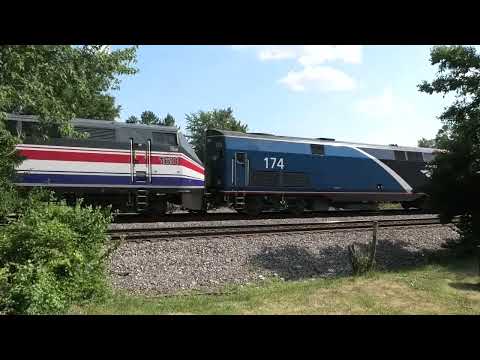 Phase VII/Pepsi Combo:  Amtrak 174 Leads Train #5 on 6/19/24