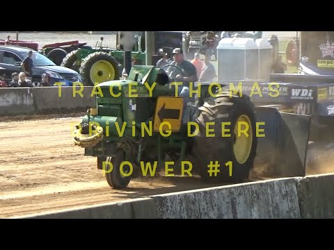 Tracey Thomas Pulling Deere Power #1