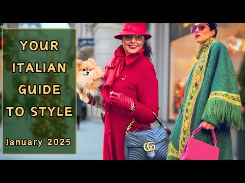 Italian Fashion Trends January 2025: Milan's Best Street Style Ideas