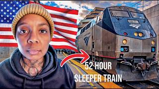 52 Hour Train Journey Across America|California To Chicago(Amtrak)|Ep.255