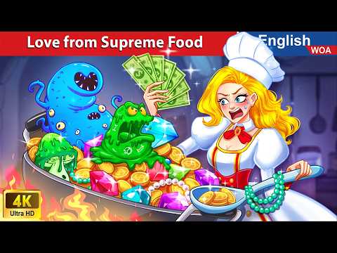 Love from Supreme Food 😋 Bedtime Stories🌛 Fairy Tales in English @WOAFairyTalesEnglish