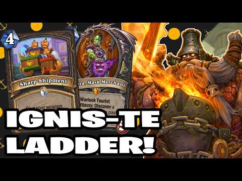 Ignis Weapon Rogue is A HIDDEN TREASURE! Traveling Travel Agency Hearthstone Rogue Deck