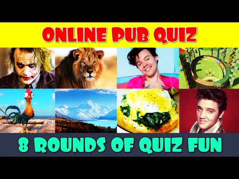 Pub Quiz (Part 1) | Online Pub Quiz 🧠 🍻