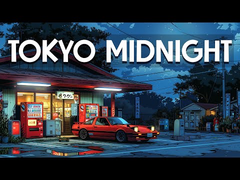 Classic 1990s Tokyo 🔥Tokyo Midnight 🌃 Lo fi Beats To Sleep, Relax  [lofi hiphop mix]