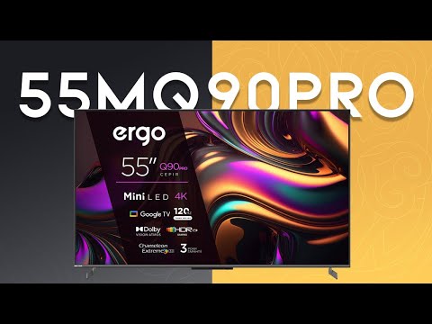 ERGO 55MQ90PRO - невже тепер miniLED