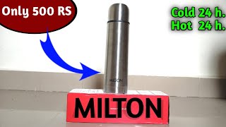 Thermal Titan: Unveiling the Ultimate Milton Bottle-1 Liter, 24-Hour Hot & Cold- Unboxing and Review