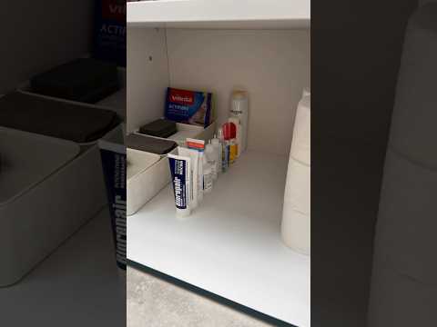 Bathroom Organization #shorts #asmr #organization