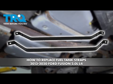 How to Replace Fuel Tank Straps 2013-2020 Ford Fusion 2.0L L4